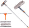 Squeegee Window Cleaner Set: 2-in-1 Multi-Surface Tool with Extendable Pole for Indoor & Outdoor Glass