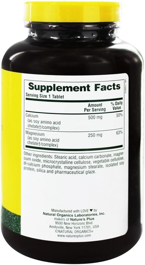 Nature's Plus - Cal/Mag, 180 Tablets