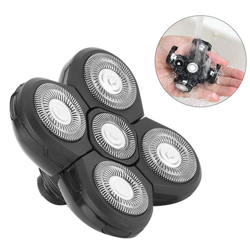 Replacement Heads for Shaver, Universal Electric Beard Shaver Replacement Blades, 5 Head Accessory