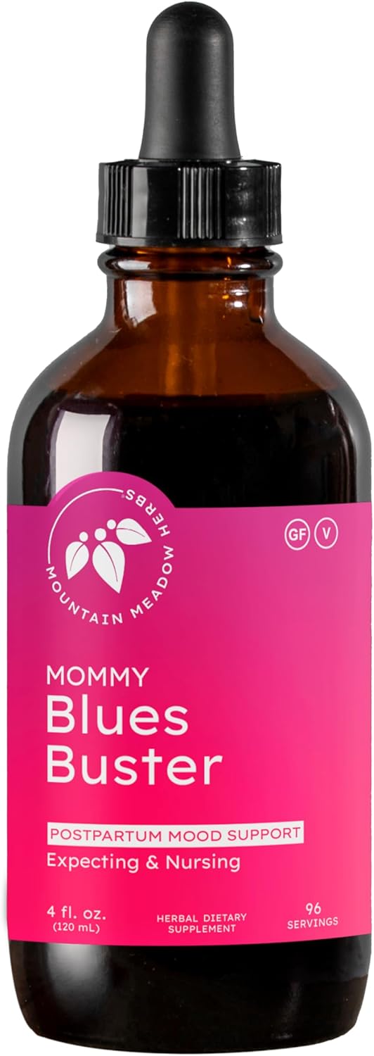 Mountain Meadow Herbs Mommy Blues Buster Herbal Mood Supplement - 4oz -