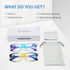 K KENZHOU 2 Pack Multifocus Reading Glasses for Men Women, Blue Light Blocking Readers & Computer Eyeglasses
