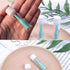 10 Pack Hard Contact Lens Remover & Insertion Tool, RGP Plunger Suction Cup for Hard Lenses (Green)