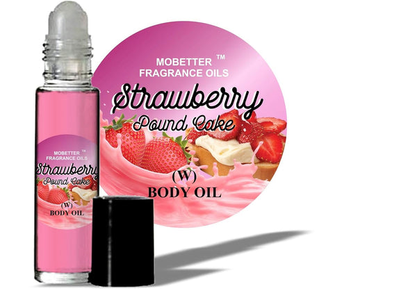MOBETTER FRAGRANCE OILS Strawberry Pound Cake Perfume body oil fragrance
