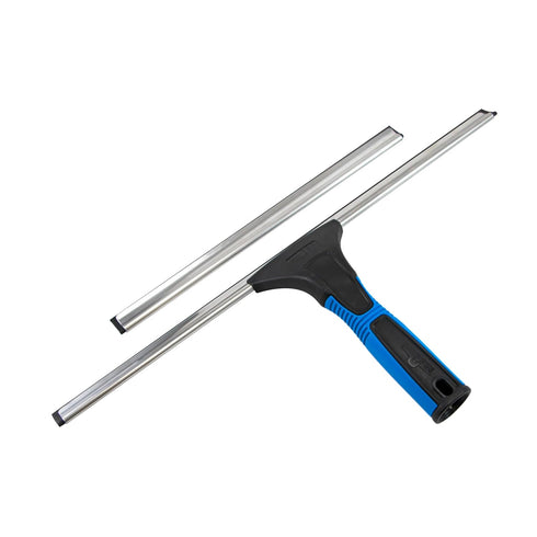 Unger Professional 18” EZ Change Window & Glass Cleaning Squeegee - Streak Free Results for Large and Small Windows
