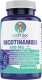 Nicotinamide 500 mg - Vitamin B3 – Energy; Cell & Skin Health - Flush-Free - 120 Veggie Caps by Foxxy Doc