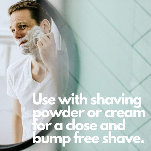 The Razor Free Shaver, No Blade for Closest Shave with Hair Removal Creams and Powders