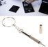 50Pcs Glass Screwdrivers Set Keychain Eyeglass Multifunction Small Repair Kit for Eyeglass Frames, Sunglass, Jewelry,