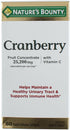 Nature's Bounty Cranberry Dietary Supplement, 60 Soft Gels, Pack of 3