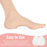 20 Pcs Metatarsal Felt Foot Pad - 1/4" Thick Ball of Foot Cushions for Metatarsalgia and Morton's Neuroma