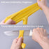 Rubber Dishwashing Gloves - 2 Pairs Long Household Cleaning Gloves for Kitchen Washing Dishes
