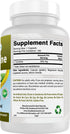 Best Naturals L-Tyrosine 500 Mg - 180 Capsules for Mental Alertness, Energy, Focus & Healthy Glandular Function