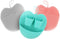 INNERNEED Soft Silicone Facial Cleansing Brush Set, Gentle Exfoliating Scrubber Pad, Pack of 3