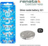 Renata Batteries 321 / SR616SW Watch Battery, 5 Pack