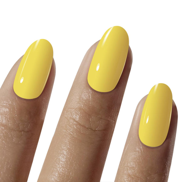 Vishine Gel Polish Nail Art Soak-off UV LED Nail Gel Polish, DIY Manicure in Yellow (561)