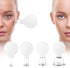 Meifuly Facial Cupping Set, 4 PCS Silicone Vacuum Suction Face Massage Cups,