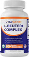 Vitamatic Lactobacillus Reuteri Complex, 22 Billion per DR Capsule, 60 Count for Digestive Support