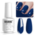Vishine Gelpolish Lacquer Shiny Color Soak Off UV LED Gel Nail Polish, Royal Blue (1520)