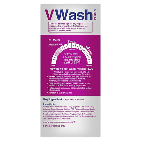 VWash (200 ml) Intimate Hygiene Wash
