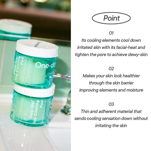 One-day's Help Me Cleansing Pads (Help Me Ice Cooling Pad)
