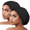 Satin Bonnet for Curly Hair, Natural Hair Braids Women Slouchy Beanie Hat Lightweight
