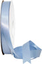 Morex Ribbon Double Face Satin Ribbon, 5/8" X 50 YD French Blue for Gift Wrapping, Birthday Cards, Wedding Gifts