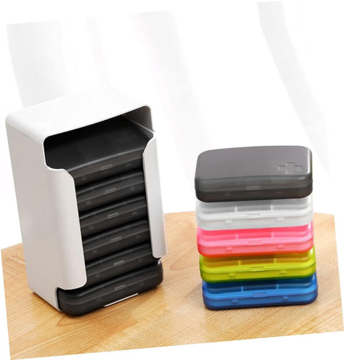 Travel-Friendly Pill Organizer for Daily Medication - Random Color