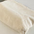 SxoSyo Cosmetic Bags for Women, Large Capacity Makeup Bag, Travel Toiletries Zipper Storage Pouch (Corduroy, White)