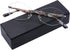 AQWANO Rimless Computer Reading Glasses, Women Fashion Designer Blue Light Blocking with UV400 Protect Clear Lens, 1.0