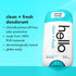 hello Activated Charcoal Deodorant, Fresh and Clean, Aluminum Free, 2.6 Ounce, 2 Pack, 24 Hour Odor Protection