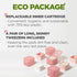MEDIHEAL Collagen Ampoule Pad, Square Cotton Facial Toner Pads for Skin Firming & Restoring Elasticity, 100 Pads