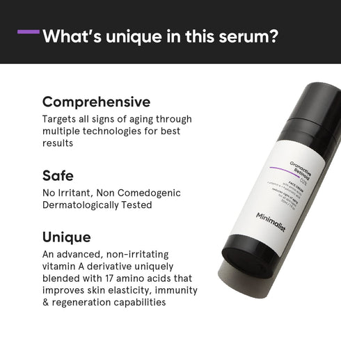 Minimalist 2% Retinoid Anti Aging Night Cream - Improves Skin Elasticity, 1 Fl Oz for Radiant Skin