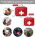 Gatycallaty Empty First Aid Bag - Medium Emergency Treatment Medical Multi-Pocket for Home Office Car Traveling Hiking