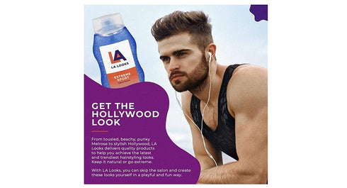 L.A. Looks Sport Activity Proof Power Gel, 20 oz (Pack of 1), Mega X-Treme Hold