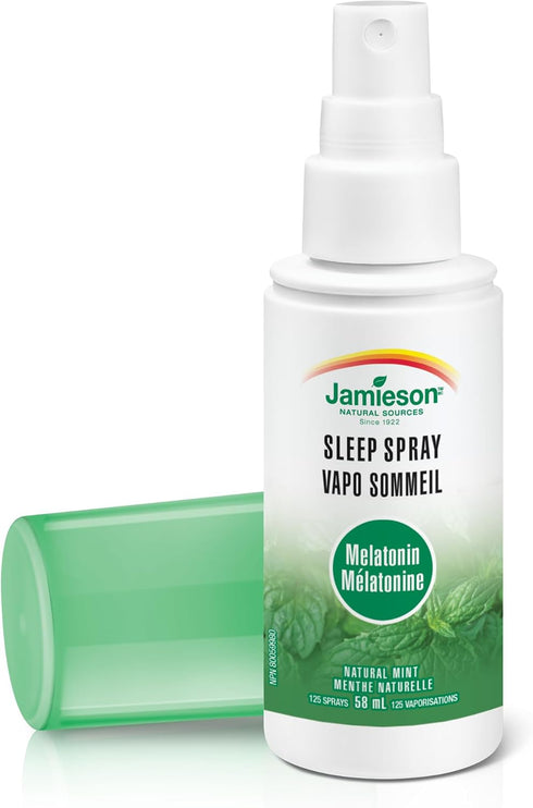 Jamieson Laboratories 58ml Jamieson Melatonin Sleep Spray- Natural Mint Flavour