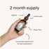 Vitamin D3 + K2 Drops - 1000 IU Plant Based D3 and 45 mcg K2 Liquid Supplement for Bone Strength