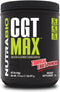 NutraBio CGT-MAX Powder - Creatine, Glutamine, Taurine for Muscle Recovery & Strength - 40 Servings - Tropical Fruit