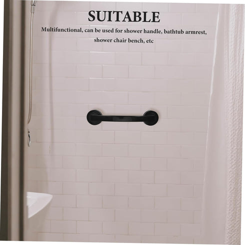 Non-Skid Bathtub Grab Bars - Safety Handrails for Elderly