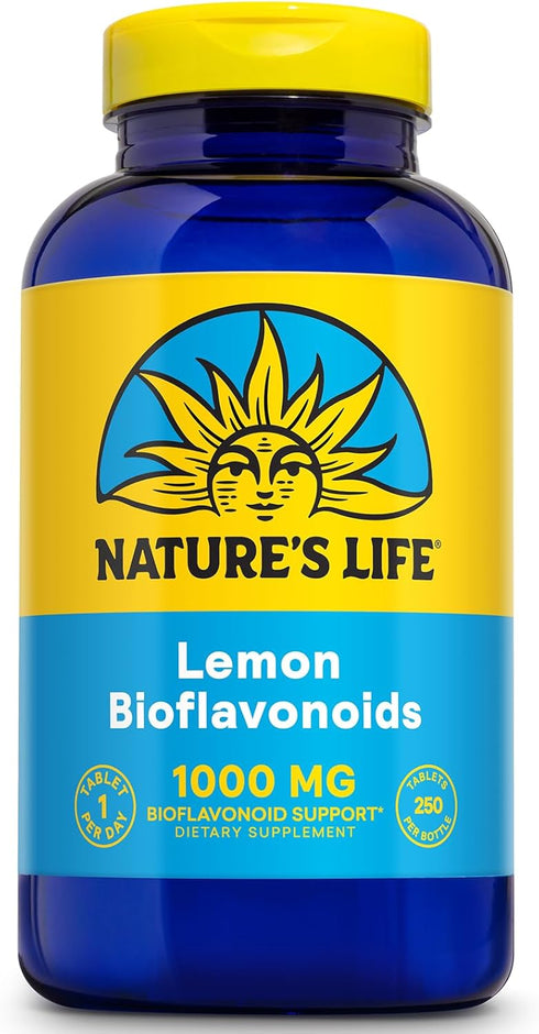 Nature's Life Bioflavonoids 1000mg per Serving | 250 Capsules | Antioxidant for Healthy Capillaries