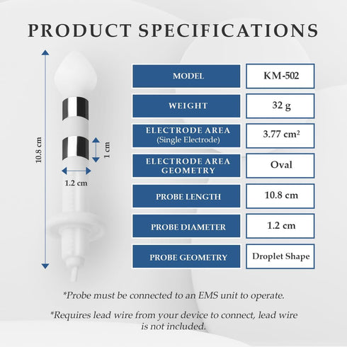 KM-502 K-fit Kegel Toner Electrode Probe