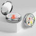 HCYPCV Mini Pill Box, Small Pill Box, Portable Pill Box, Cute Pill Organizer for Vitamins, Medications, Fish Oil