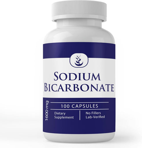 Pure Original Ingredients Sodium Bicarbonate, 100 Capsules Always Pure