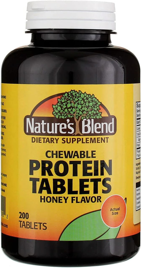 Nature's Blend Protein Tablets Honey Flavor 200 Tabs