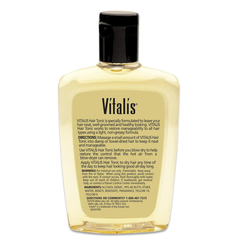 Vitalis Hair Tonic for Men, 7 ounce, Pack of 1