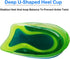 StarJungle (1 9.5-13 8.5-12)) Premium Heel Pads for Women Men Shoes, Heel Cups for Plantar Fasciitis, Bone Spurs, Pain