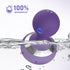 MANFLY Cordless Electric Handheld Massage Ball, Rechargeable Body Neck Massage Tool (Purple)