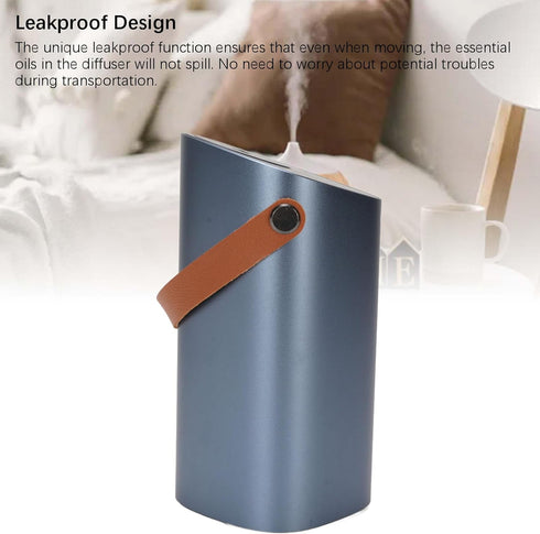 ZDAGELD Waterless Diffuser for Essential Oil, Portable Leakproof Quiet Aromatherapy Diffuser with Timer and Handle