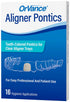 Aligner Pontics | Temporary Tooth Replacement for Aligner Trays and Retainers (16 Count) During Orthodontic Treatment