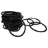 Scunci Effortless Beauty Large No-Damage Elastics, 90 Pieces, 4 MM