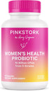 Pink Stork Women's Probiotics for Vaginal Health, 10 Billion CFUs, 30 Capsules for pH Balance & Immune Health