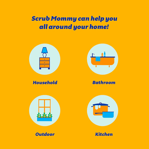 Scrub Daddy Format: Kitchen Mommy (1ct) Scrub Daddy Scrub Special Edition Pets Cat - Scratch-Free Multipurpose Dish